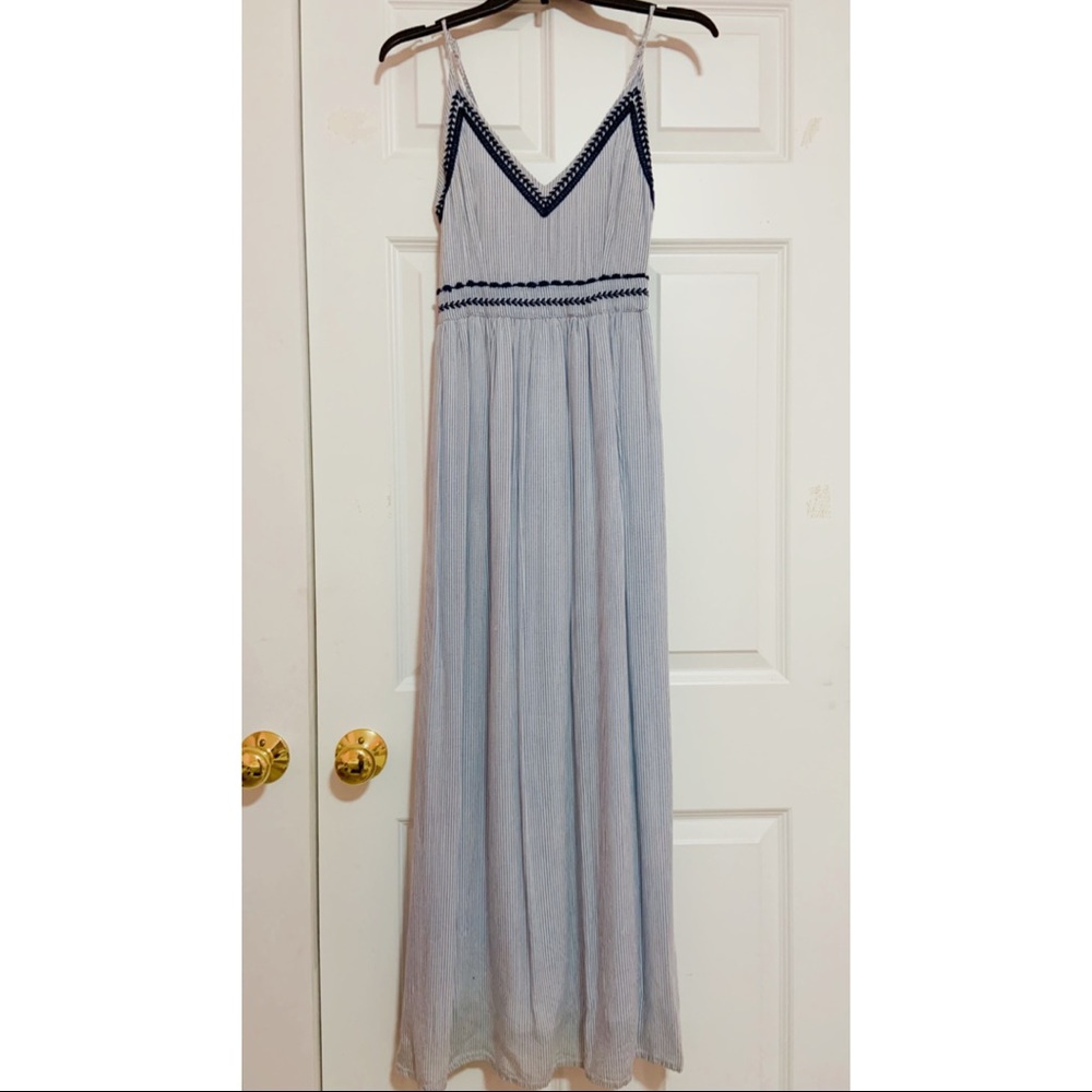 Blue Maxi Dress XS